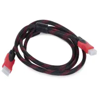 Kabel 1,8m przewód hdmi 2.0 4k 3d uhd miedź 48 bit TMDS 18 Gbit/s