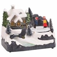 Świąteczna Dekoracja na Stół Wielokolorowe 16 x 11,5 x 13 cm