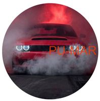 Opłatek na tort Mustang Ford Auto Samochód Logo Fura