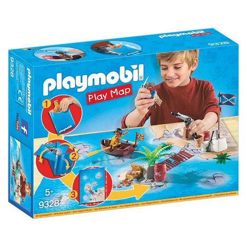 Playset Pirates Play Map Playmobil 9328 na Arena.pl