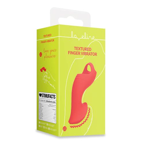 Textured Finger Vibrator - Sunrise Red na Arena.pl