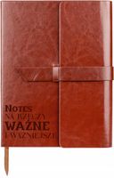 Notatnik A5 notes planer skórzany z grawerem PERSONALIZOWANY różne wzory