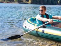 2X WIOSŁO ALUMINIOWE WIOSŁA SKŁADANE DO PONTONU ŁÓDKI 137CM INTEX