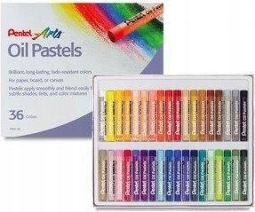 pastele olejne 36kol. pentel phn-36 a'12 3603 na Arena.pl