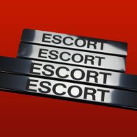 Listwa progowa FORD ESCORT MK7 Stal nierdzewna 304 połysk 4szt