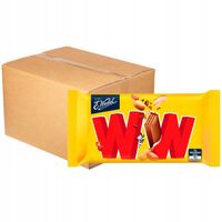 E. Wedel WW wafelki  orzechowym arachidowym w mlecznej czekoladzie 47 g x48