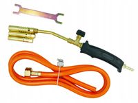 PALNIK GAZOWY UNIWERSALNY LUTOWANIA PODGRZEWANIA ZGRZEWANIA 3 DYSZE LAMPA