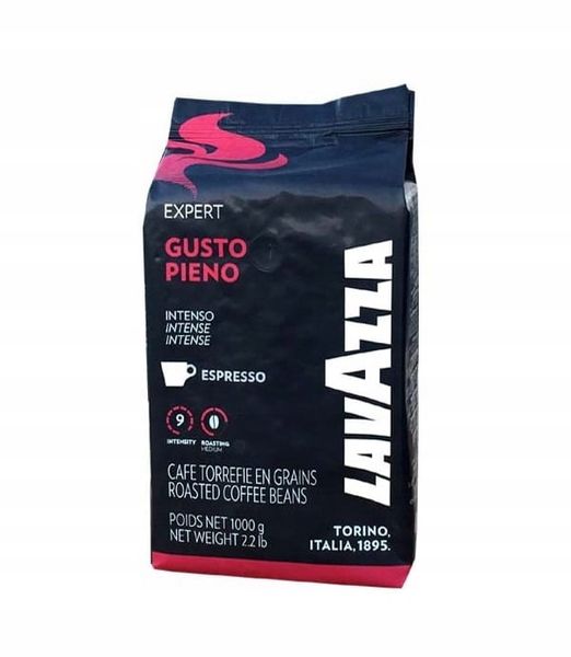 Lavazza Expert Gusto Pieno 1 kg ziarnista zdjęcie 11