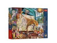 puzzle 1000 premium lamparty w pracowni malarskiej
