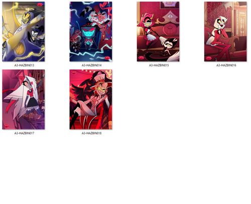 Plakat A3 Hazbin Hotel DO WYBORU na Arena.pl