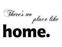 90 60CM OBRAZ NAPIS ...THERE IS NO PLACE LIKE HOME DRUK PŁÓTNO RAMA