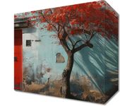 Obraz 20x20cm Widok Na Dawne