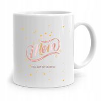 Kubek Prezent Dla Mamy Matki Mom You Are Queen! Z Nadrukiem Ze Zdjęciem