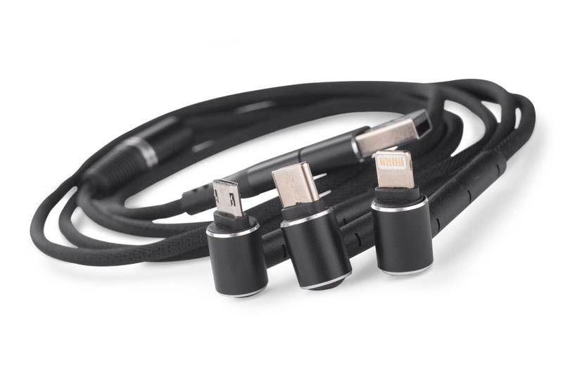 Kabel USB 6 w 1 RICO Czarny zdjęcie 1