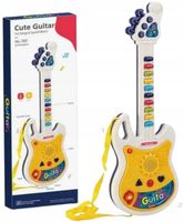 Gitara elektryczna dla dzieci z mikrofonem 3+