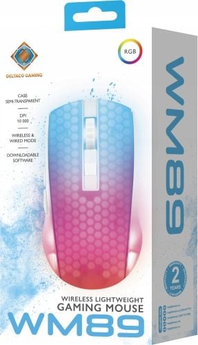 Myszka Deltaco GAM-145-W 2.4G na Arena.pl
