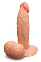 dildo 15,4 cm slipskin 6 inch girthy b-vibe
