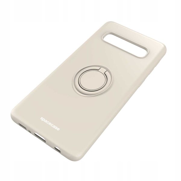 Spacecase Silicone Ring Galaxy S10+ Bone zdjęcie 4