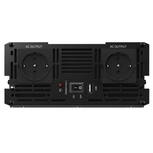 PRZETWORNICA GC CZYSTY SINUS 3000W 12V 230V zdjęcie 3