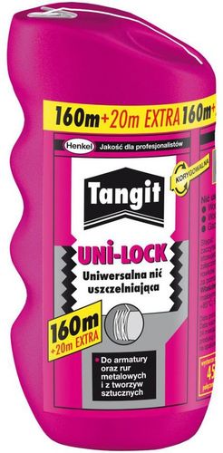 Nić teflonowa uszczelniająca Tangit Uni-Lock 180m na Arena.pl