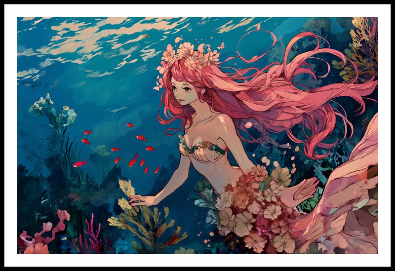 Plakat 86,4x56,8cm Nimfa Oceanu zdjęcie 3
