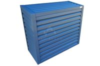 Osłona klimatyzatora - pompy ciepła 90x70x120 cm antracyt NB247