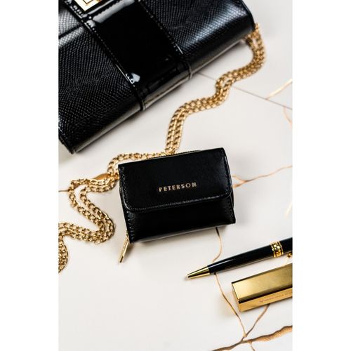 mały portfel damski ze skóry ekologicznej - peterson na Arena.pl