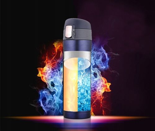 KUBEK TERMICZNY TERMOS na herbatę kawę z ustnikiem BLOKADA PRÓŻNIOWY STAL na Arena.pl