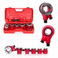 Gwintownica ręczna 6 części kraft&dele KD332