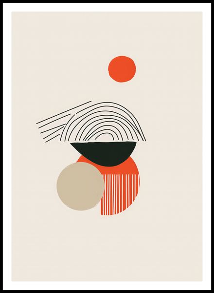 Plakat 67,5x95cm Centralne Słońce zdjęcie 3