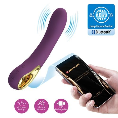 pretty love   ethan purple, 12 vibration functions mobile app long na Arena.pl