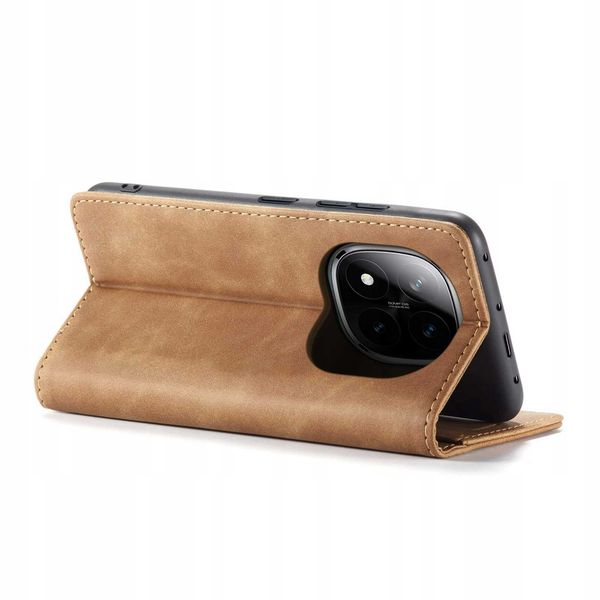 Spacecase Wallet Poco X7/Rm Note 14 Pro/Pro+ 5G Brown zdjęcie 11