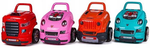 ZESTAW WARSZTAT MECHANIKA SAMOCHÓD SILNIK DO ROZKRĘCANIA AUTO Pilot Dźwięk na Arena.pl