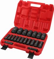 zestaw nasadek udarowych 20 szt. 1/2" 10-38 mm kd11794