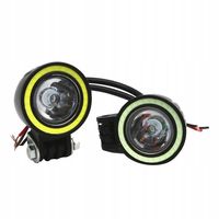2 x Dalekosiężny halogen led LGLE10+WŁĄCZNIK+RING