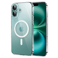 Etui Ugreen Classy Clear Magnetic na iPhone 16 Plus - przezroczyste
