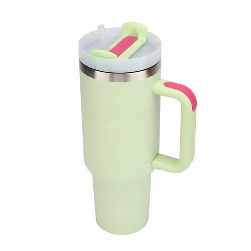 KUBEK TERMICZNY do kawy herbaty TERMOS szczelny ze słomką KAMILLE 1200ml na Arena.pl