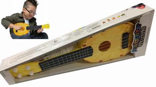 Gitara Ukulele dla Dzieci Gitarka Owocowa Ananas na Arena.pl
