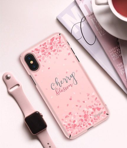 KOBIECE ETUI CASE WIŚNIA RINGKE SLIM IPHONE X na Arena.pl