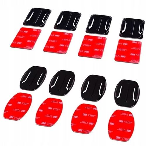 Naklejki Taśma 3M Uchwyt Przylepiec Adapter do Kasku do GoPro DJI na Arena.pl