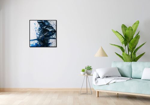 Plakat 60x60cm Samuraj w Błękicie na Arena.pl