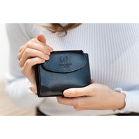 czarny skórzany portfel damski paolo peruzzi t-12-bl