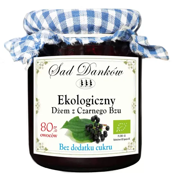 Czarny BEZ 80 % BIO 260 g - SAD DankÓw zdjęcie 1