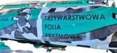 Folia pryzmowa 8x33 czarna kiszonkarska na pryzme