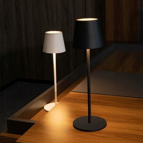 Lampa nocna Lampka stołowa biurkowa LED USB Dotykowa Bezprzewodowa na Arena.pl