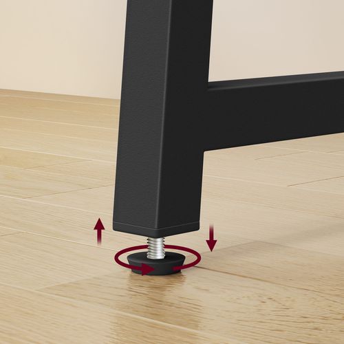 Biurko Komputerowe MAX 1.0 - czarne / nogi czarne na Arena.pl