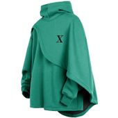 Bluza z Kapturem Poncho z Peleryną Oversize Cosplay Zielona Unisex 5XL