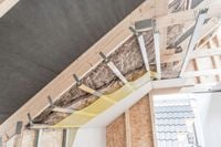 KACBUD WIESZAK KOTWOWY DO PODDASZY GRZYBEK PROFILI CD PŁYT GK 18cm 100szt