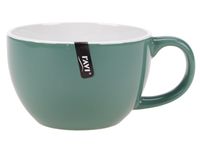 Kubek kamionkowy filiżanka JUMBO 450 ml ciężki zielony butelkowa zieleń