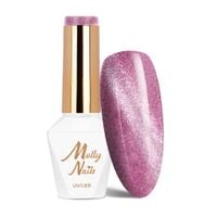 Lakier hybrydowy LED/UV Gel Polish MollyNails Cat Eye Womanity Nr 443 8g